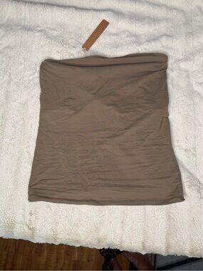 Skims Taupe Tube Top